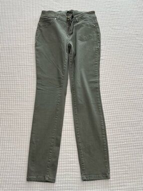 IMAN Olive Green Casual Pants